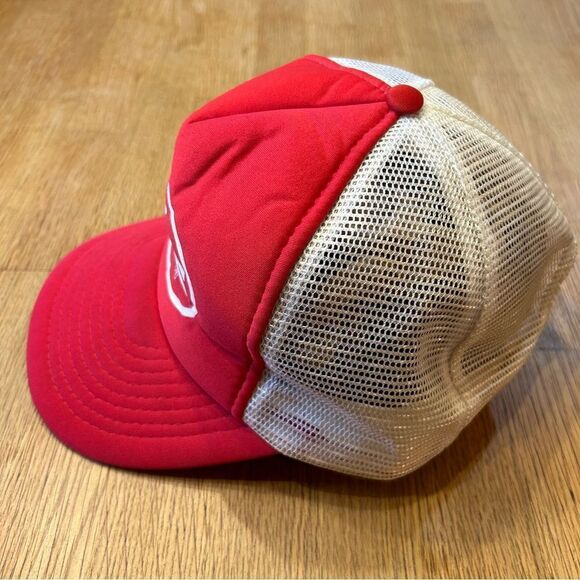 Vintage Vess Soda Foam Front Trucker SnapBack Hat - Picture 3 of 8
